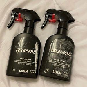 Lush Cosmetics Celebrate Body Spray NEW